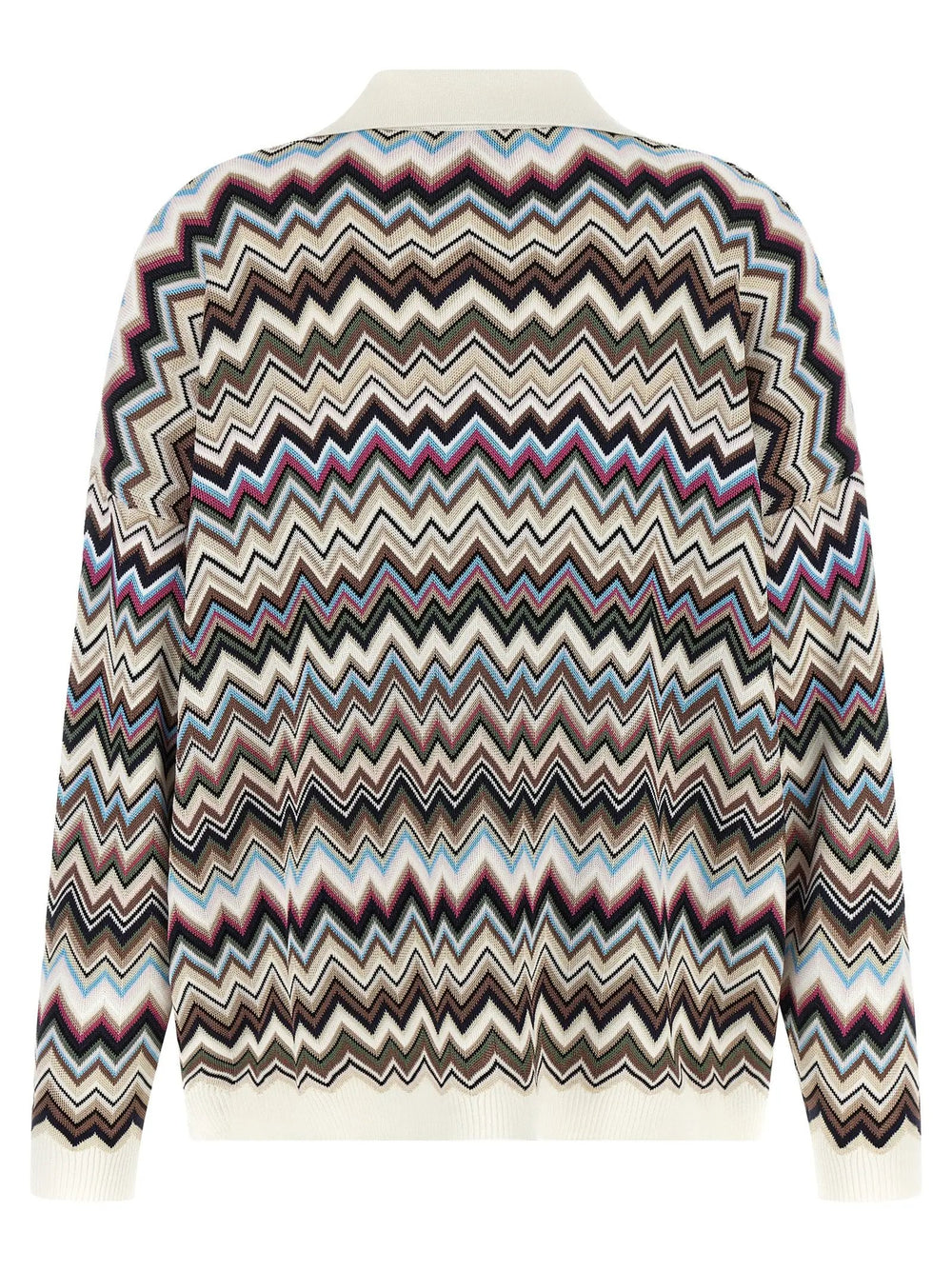 Missoni Sample Sale | Missoni Multicolor Viscose Polo Shirt - | Designer outlet