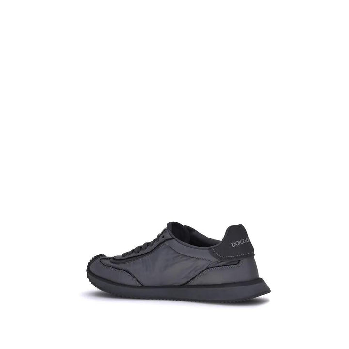 Dolce &amp; Gabbana Sample Sale | Dolce &amp; Gabbana Black Fabric Athletic Sneakers - | Designer outlet