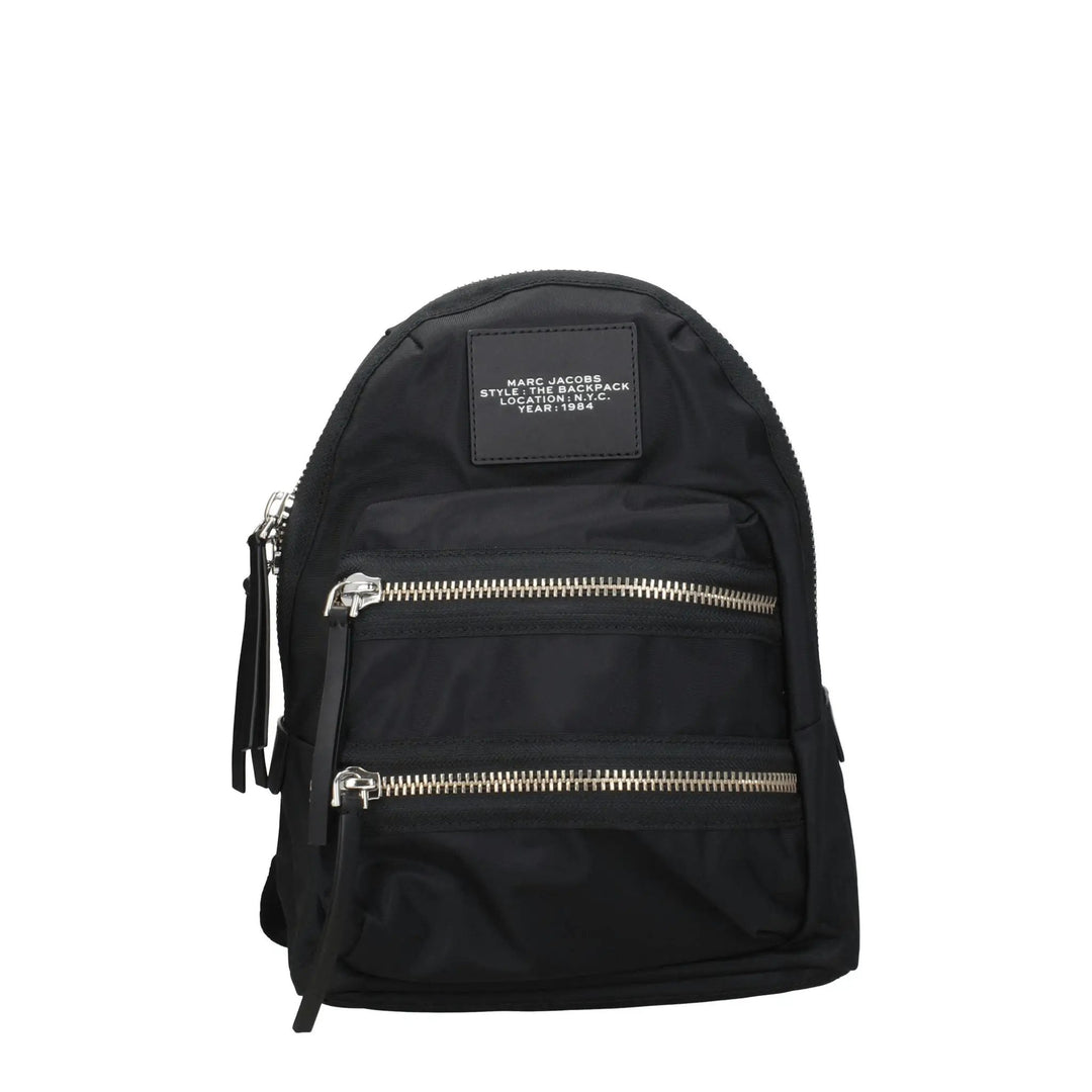 Marc Jacobs Sample Sale | Marc Jacobs Black Nylon Backpack - | Designer outlet