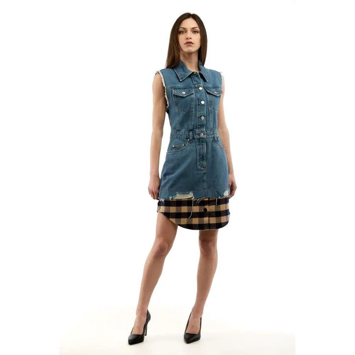 Moschino Sample Sale | Moschino Multicolor Cotton Casual Dress - | Designer outlet