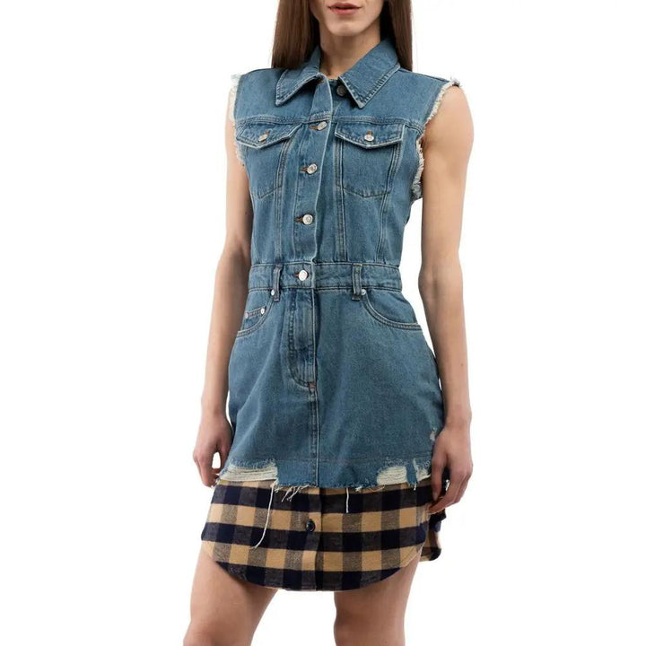 Moschino Sample Sale | Moschino Multicolor Cotton Casual Dress - | Designer outlet