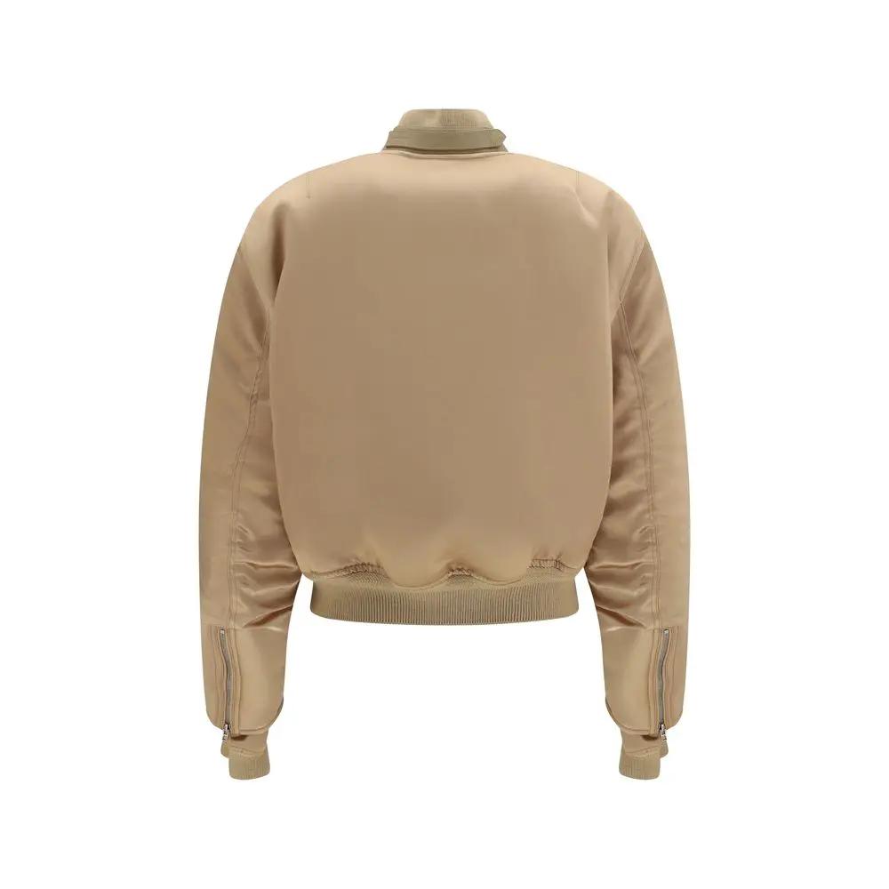 Tom Ford Sample Sale | Tom Ford Gold Satin Bomber - | Designer outlet