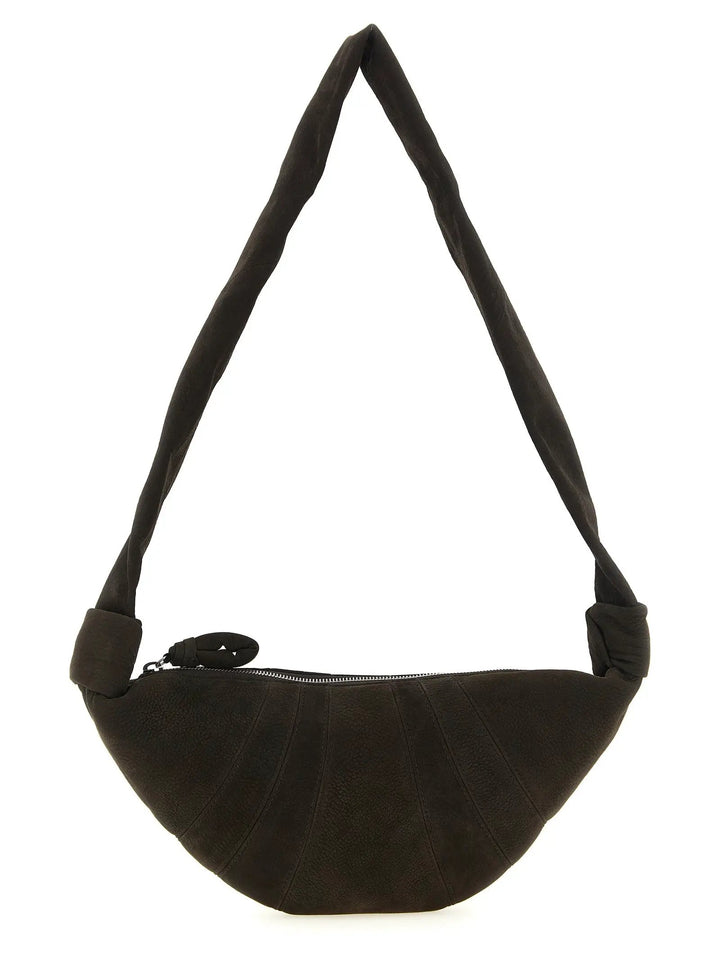 Lemaire Sample Sale | Lemaire Brown Lamb Leather Shoulder Bag - | Designer outlet