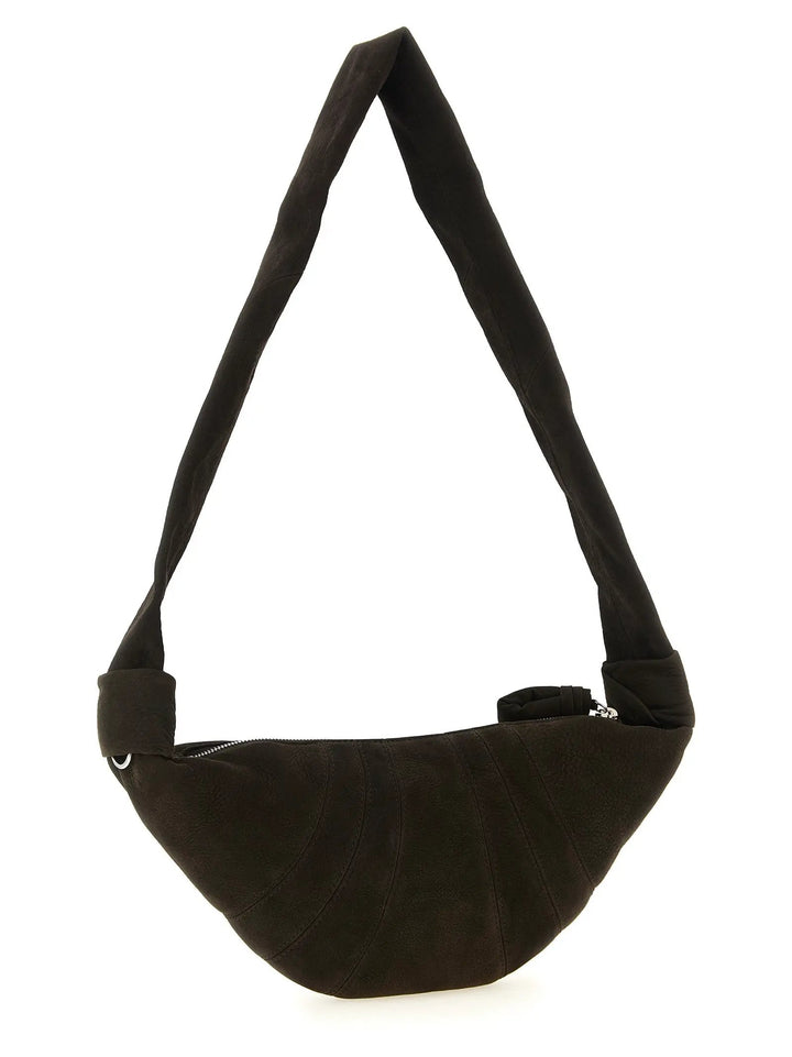 Lemaire Sample Sale | Lemaire Brown Lamb Leather Shoulder Bag - | Designer outlet