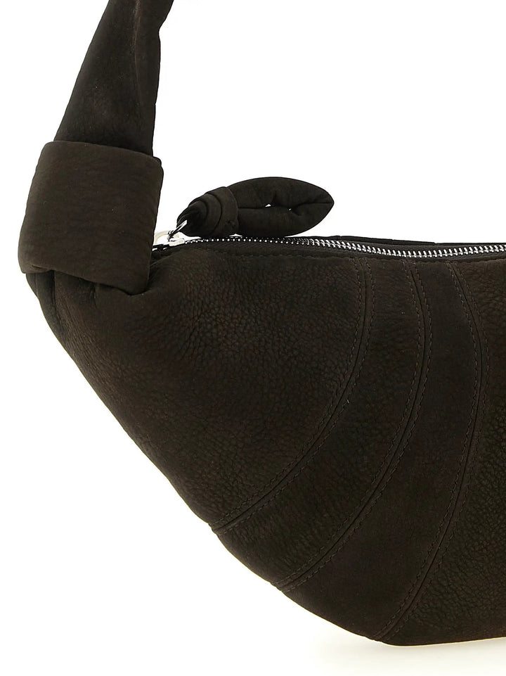 Lemaire Sample Sale | Lemaire Brown Lamb Leather Shoulder Bag - | Designer outlet