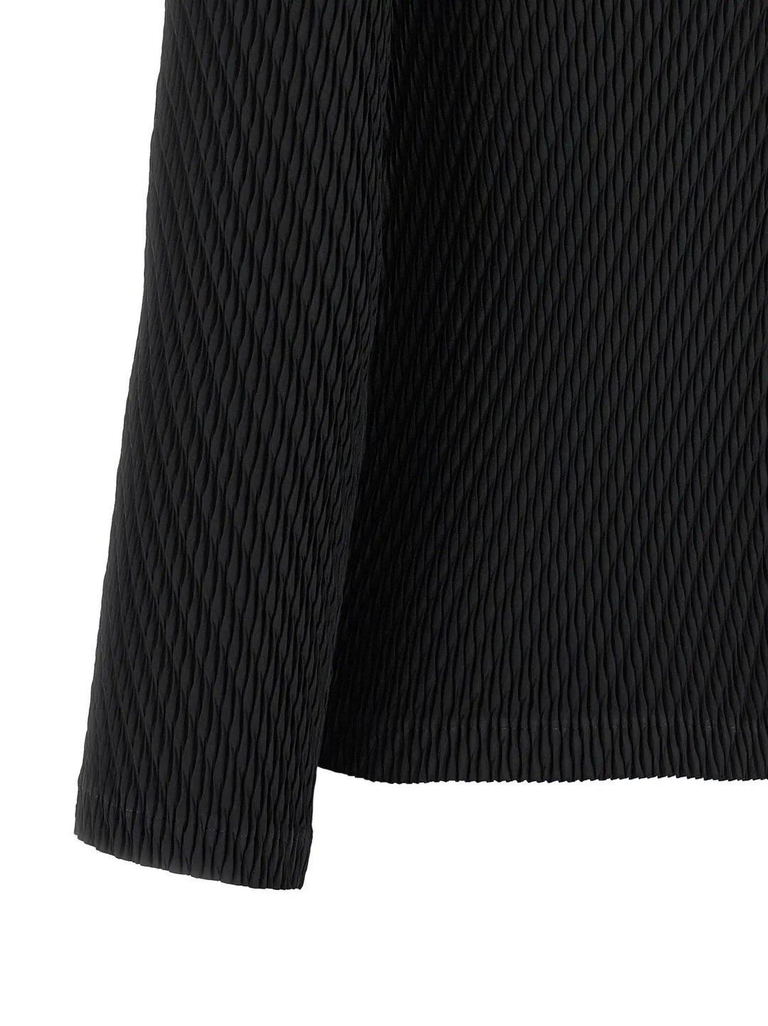Issey Miyake Sample Sale | Issey Miyake Black Polyester Cardigan - | Designer outlet