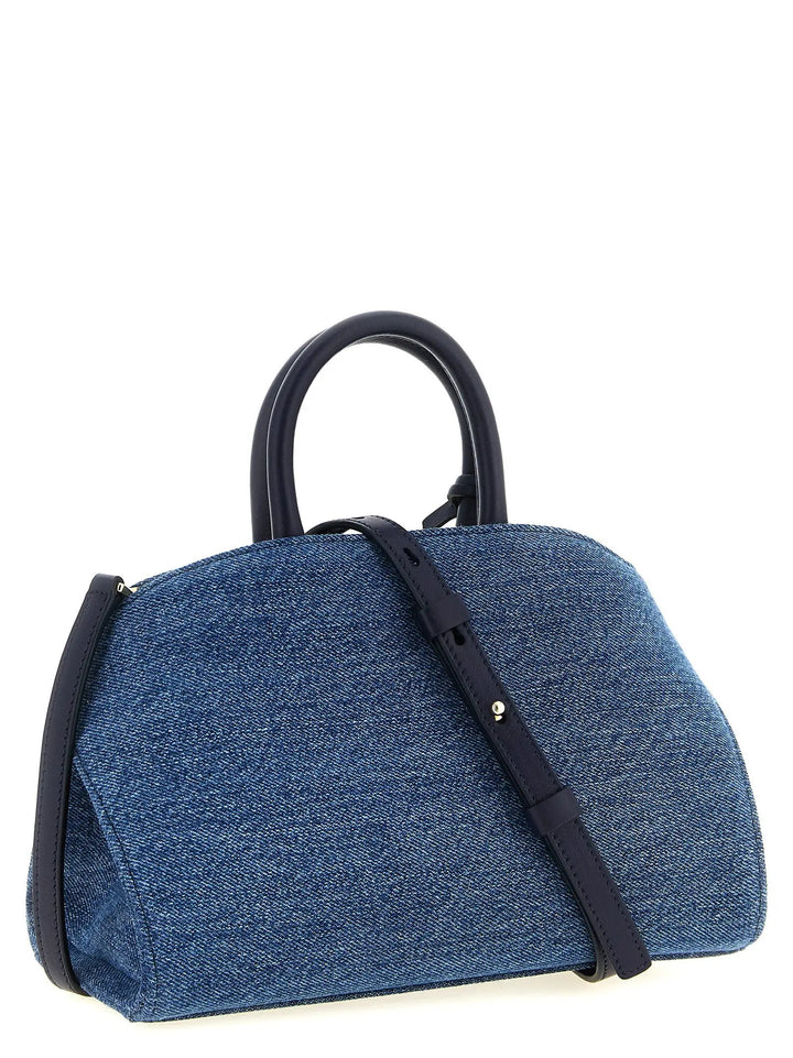 Ferragamo Sample Sale | Ferragamo Blue Fabric Handbag - | Designer outlet