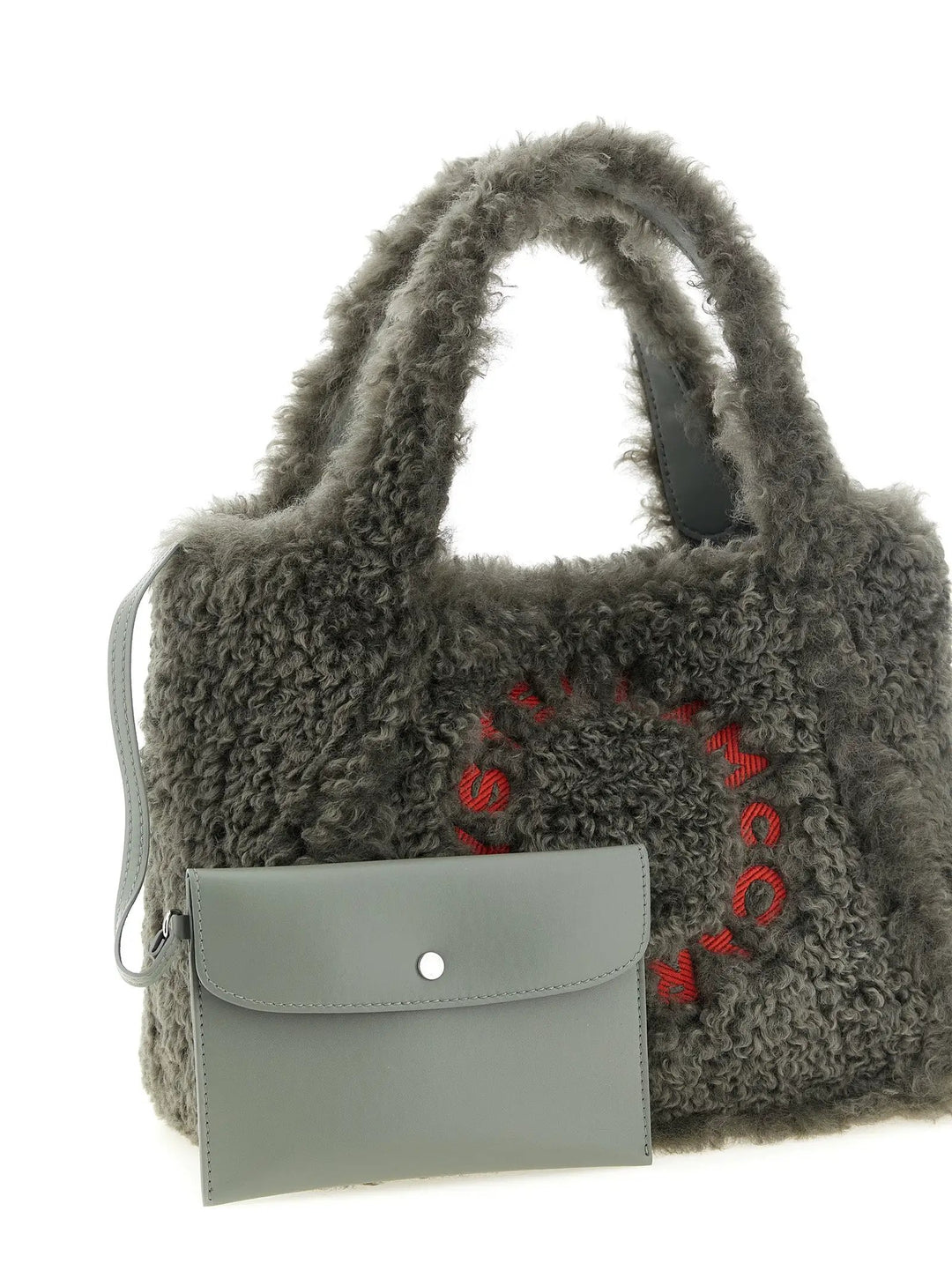 Stella McCartney Sample Sale | Stella McCartney Gray Polyester Tote Bag - | Designer outlet