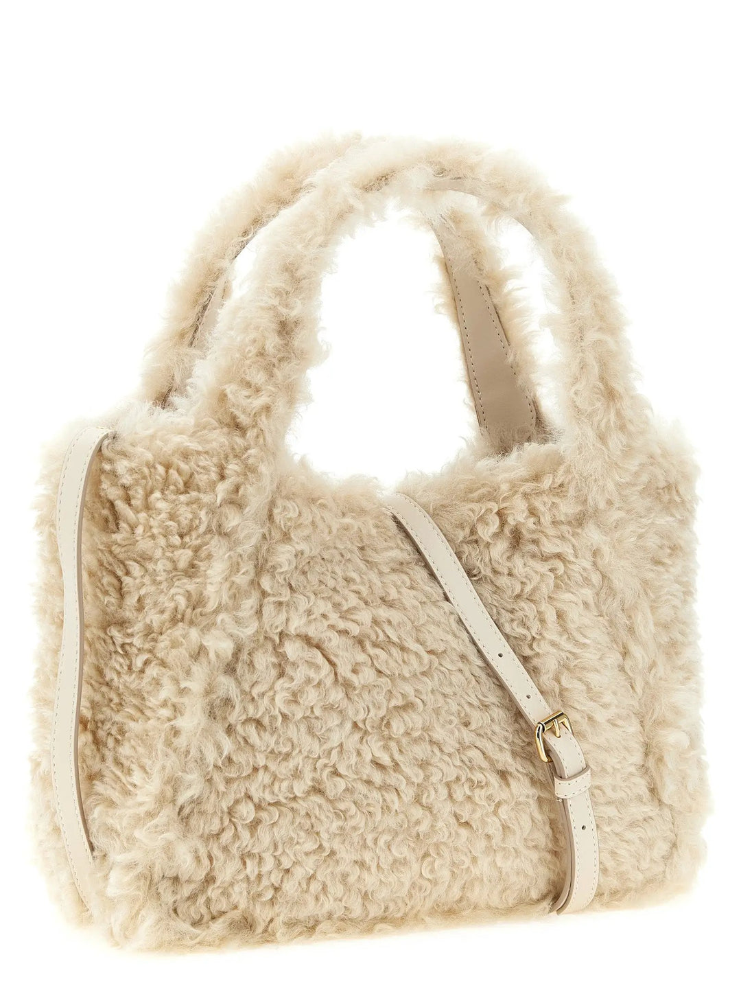Stella McCartney Sample Sale | Stella McCartney Beige Polyester Tote Bag - | Designer outlet