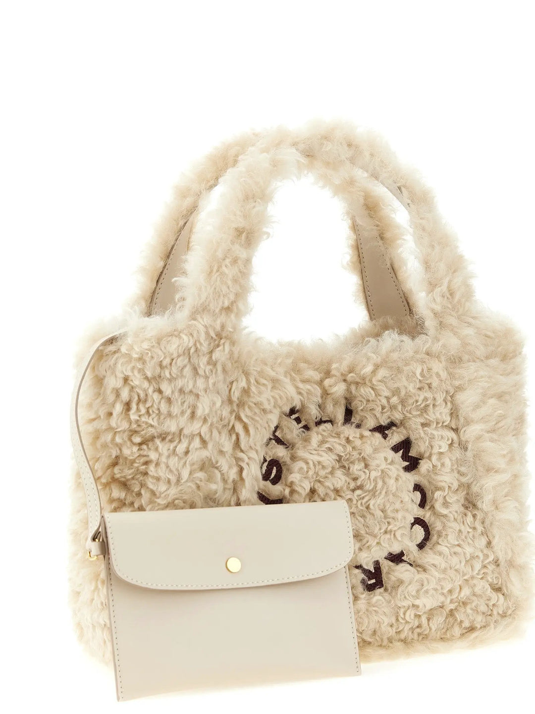 Stella McCartney Sample Sale | Stella McCartney Beige Polyester Tote Bag - | Designer outlet