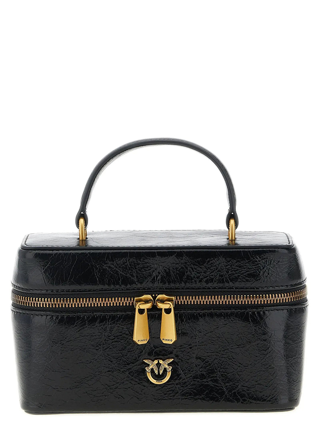 PINKO Sample Sale | PINKO Black Calfskin Crossbody Bag - | Designer outlet