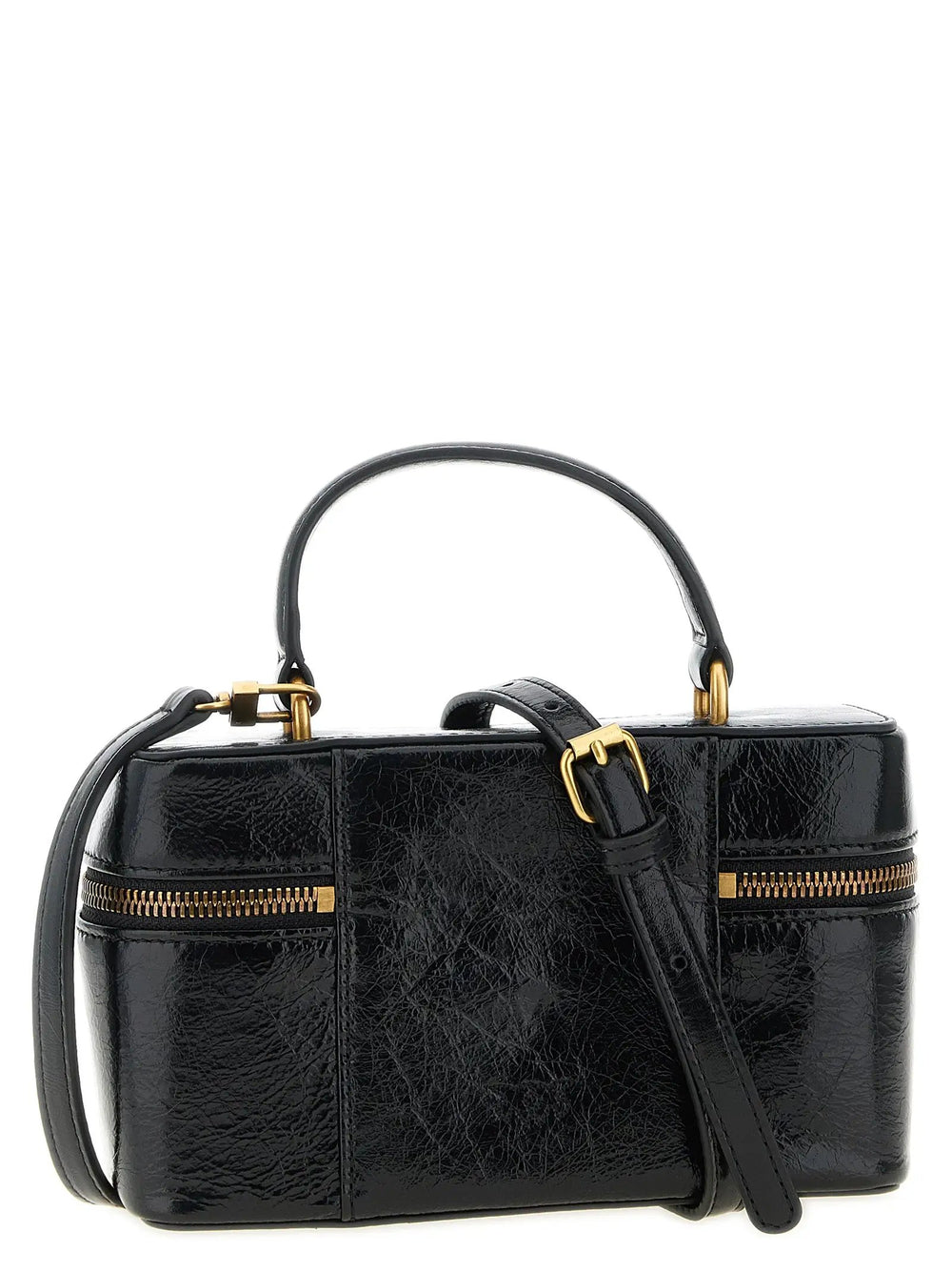 PINKO Sample Sale | PINKO Black Calfskin Crossbody Bag - | Designer outlet