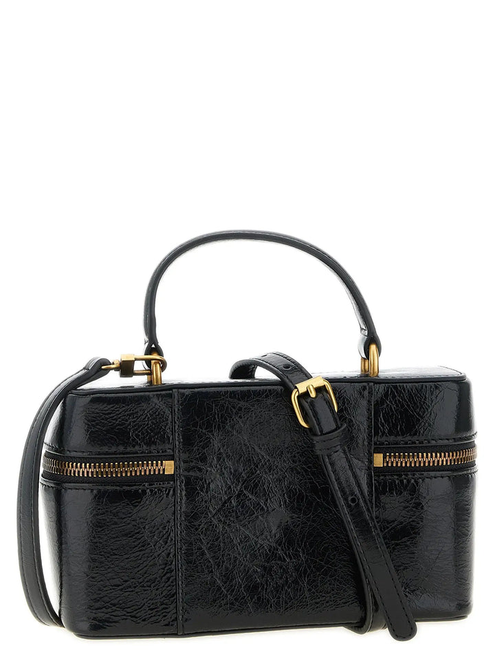 PINKO Sample Sale | PINKO Black Calfskin Crossbody Bag - | Designer outlet