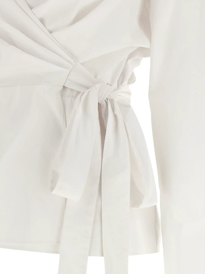 Armarium Sample Sale | Armarium White Cotton Blouse - | Designer outlet