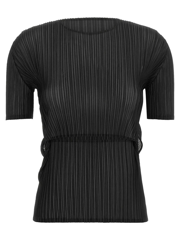 Issey Miyake Sample Sale | Issey Miyake Black Polyester Pattern Shirt - | Designer outlet