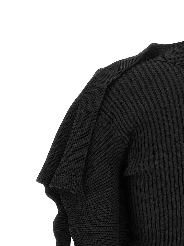 Issey Miyake Sample Sale | Issey Miyake Black Polyester Blouse - | Designer outlet