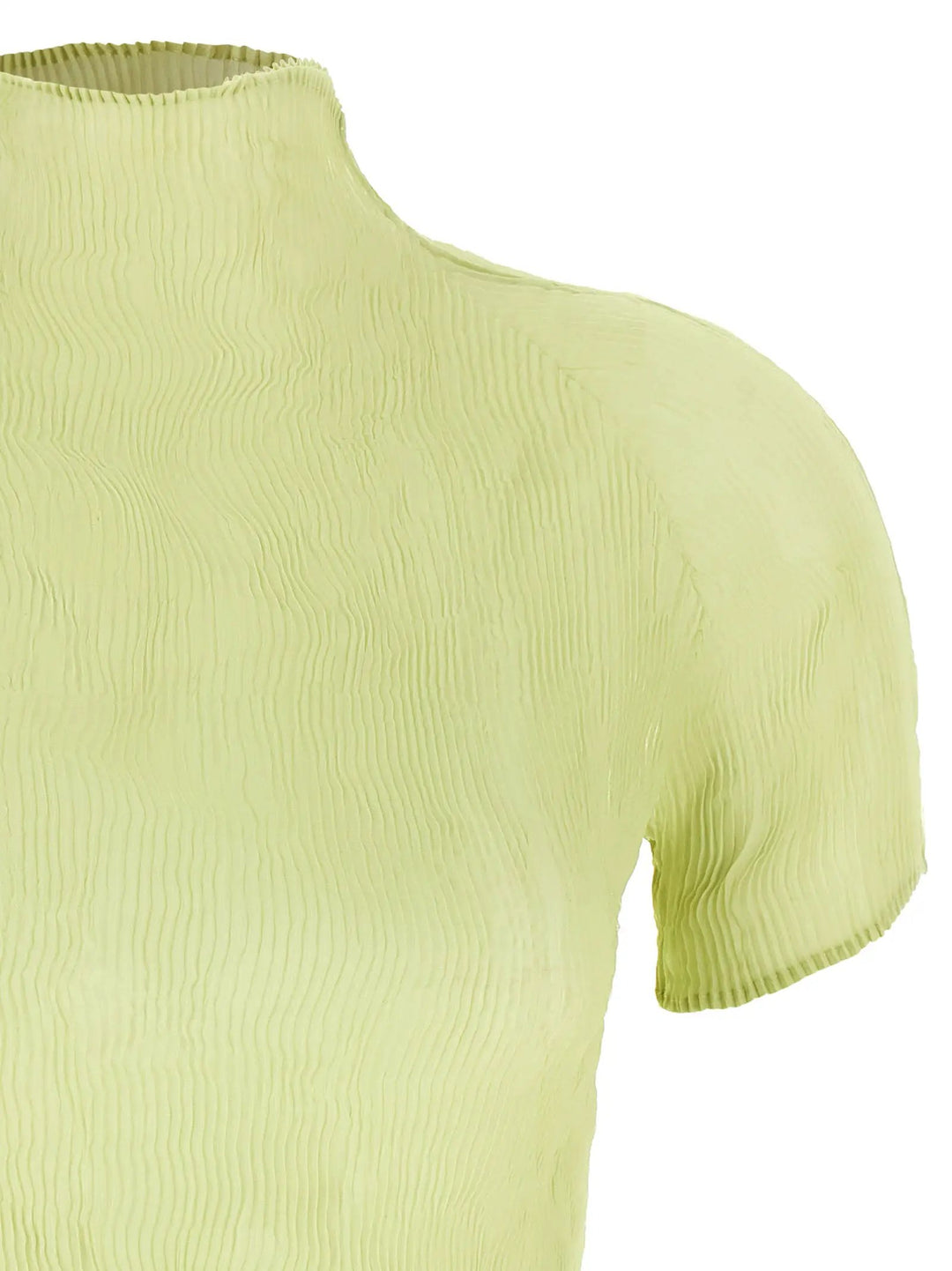 Issey Miyake Sample Sale | Issey Miyake Bicolor Polyester T-Shirt - | Designer outlet