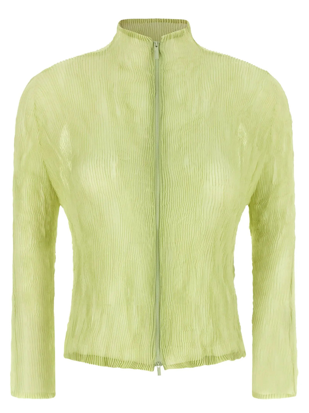 Issey Miyake Sample Sale | Issey Miyake Bicolor Polyester Cardigan - | Designer outlet