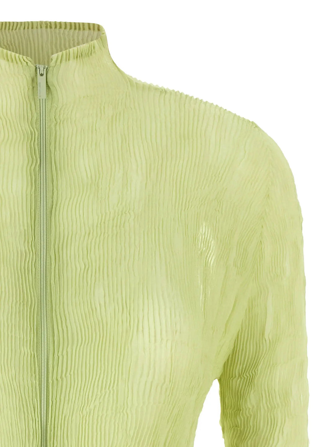 Issey Miyake Sample Sale | Issey Miyake Bicolor Polyester Cardigan - | Designer outlet