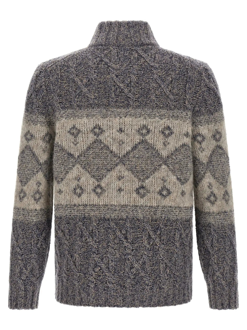 Brunello Cucinelli Sample Sale | Brunello Cucinelli Gray Virgin Wool Cardigan - | Designer outlet