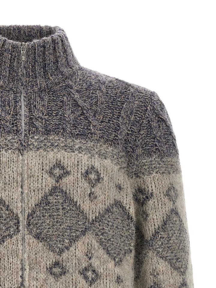 Brunello Cucinelli Sample Sale | Brunello Cucinelli Gray Virgin Wool Cardigan - | Designer outlet