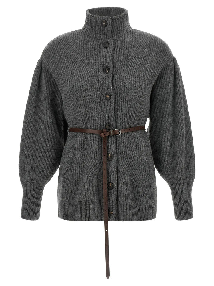 Brunello Cucinelli Sample Sale | Brunello Cucinelli Gray Virgin Wool Cardigan - | Designer outlet