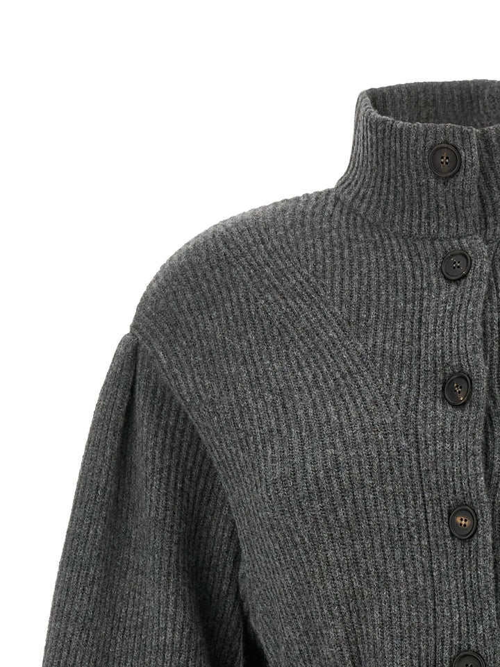 Brunello Cucinelli Sample Sale | Brunello Cucinelli Gray Virgin Wool Cardigan - | Designer outlet