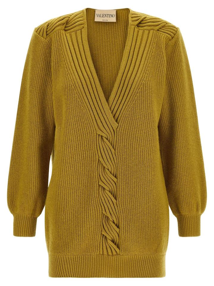 Valentino Garavani Sample Sale | Valentino Garavani Multicolor Virgin Wool Cardigan - | Designer outlet