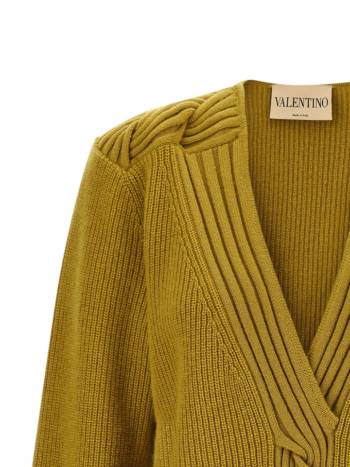 Valentino Garavani Sample Sale | Valentino Garavani Multicolor Virgin Wool Cardigan - | Designer outlet