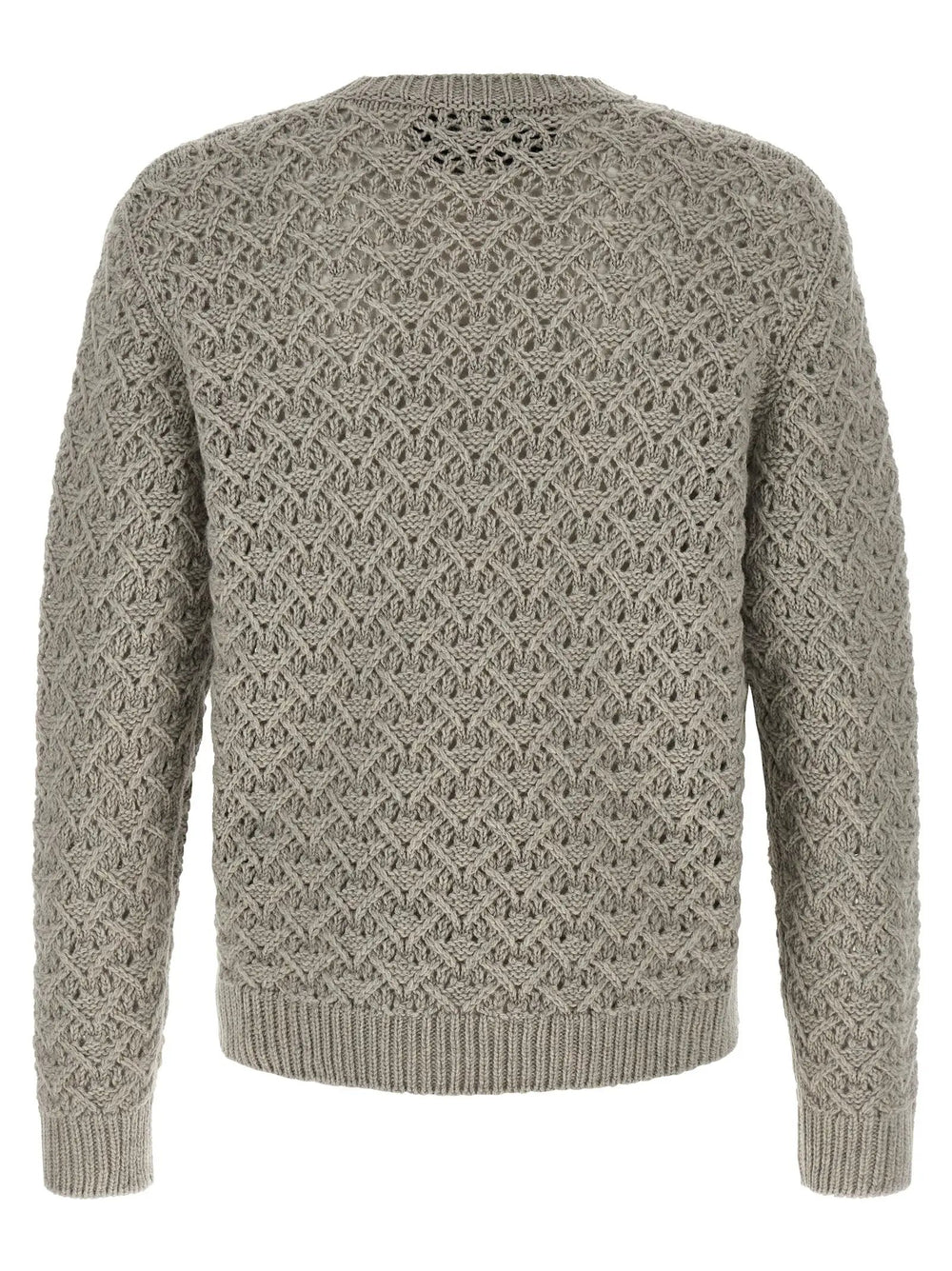 Valentino Garavani Sample Sale | Valentino Garavani Gray Virgin Wool Cardigan - | Designer outlet
