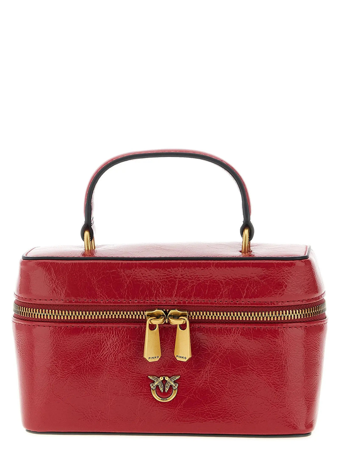 PINKO Sample Sale | PINKO Red Calfskin Crossbody Bag - | Designer outlet