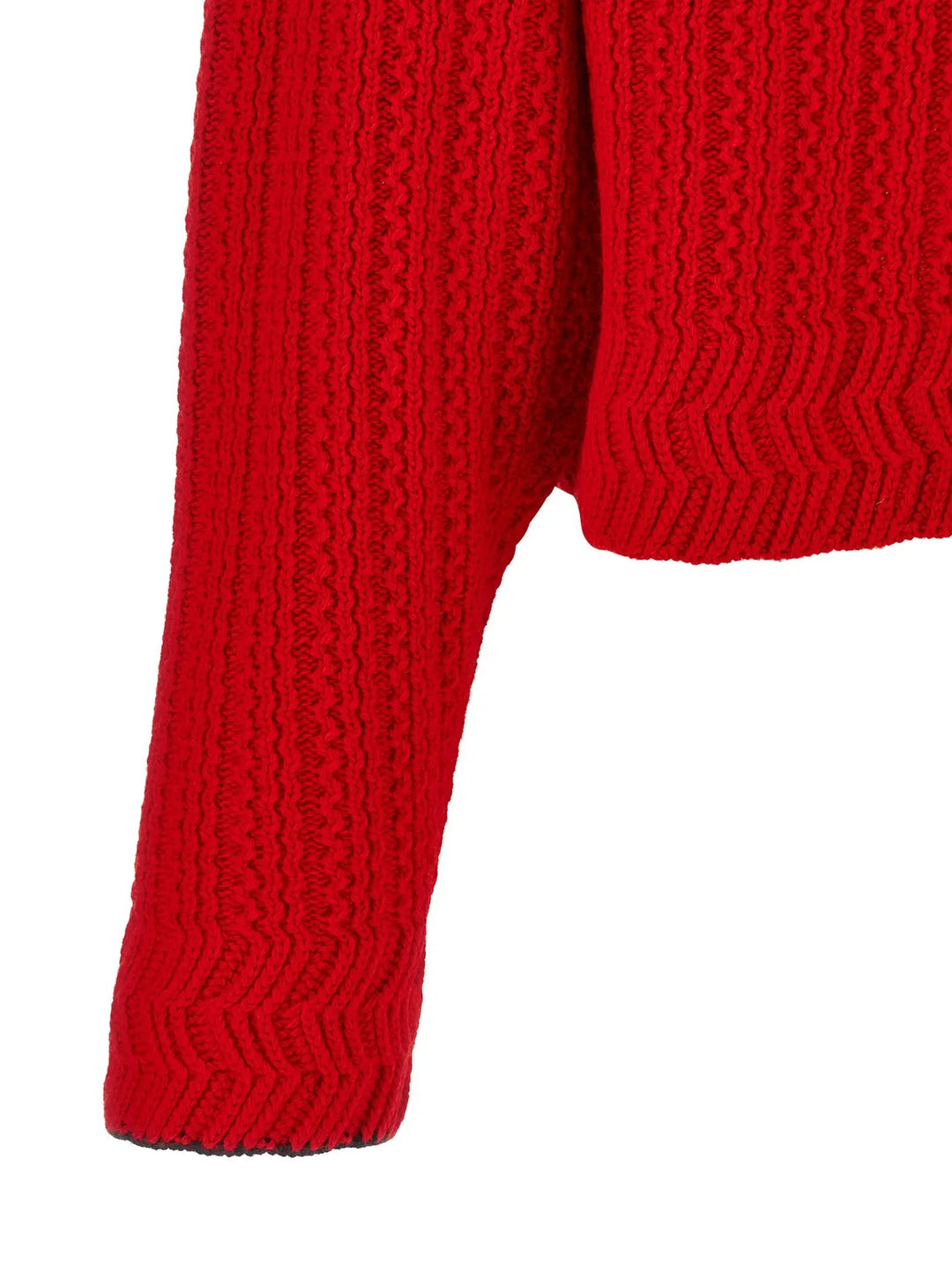 Chloé Sample Sale | Chloé Red Wool Cardigan - | Designer outlet