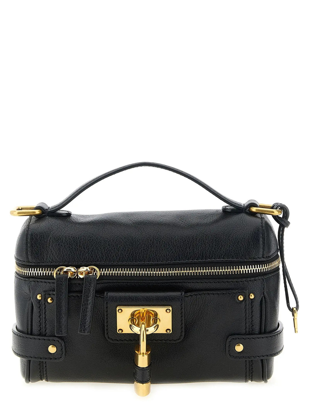Chloé Sample Sale | Chloé Black Buffalo Leather Shoulder Bag - | Designer outlet