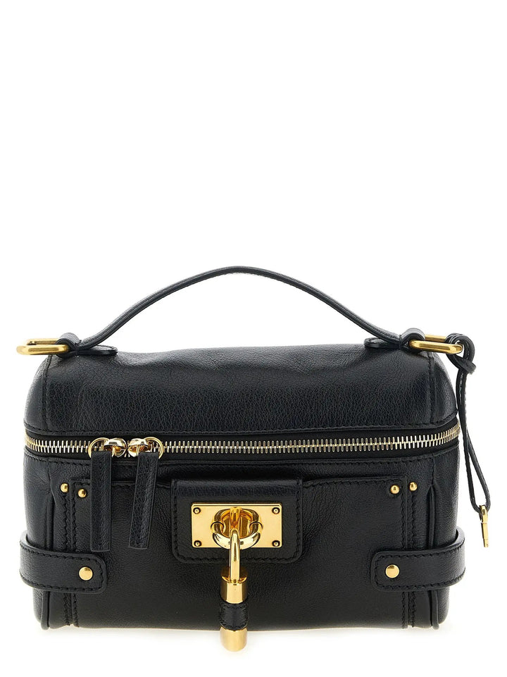Chloé Sample Sale | Chloé Black Buffalo Leather Shoulder Bag - | Designer outlet