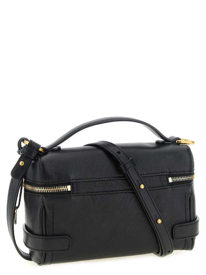 Chloé Sample Sale | Chloé Black Buffalo Leather Shoulder Bag - | Designer outlet