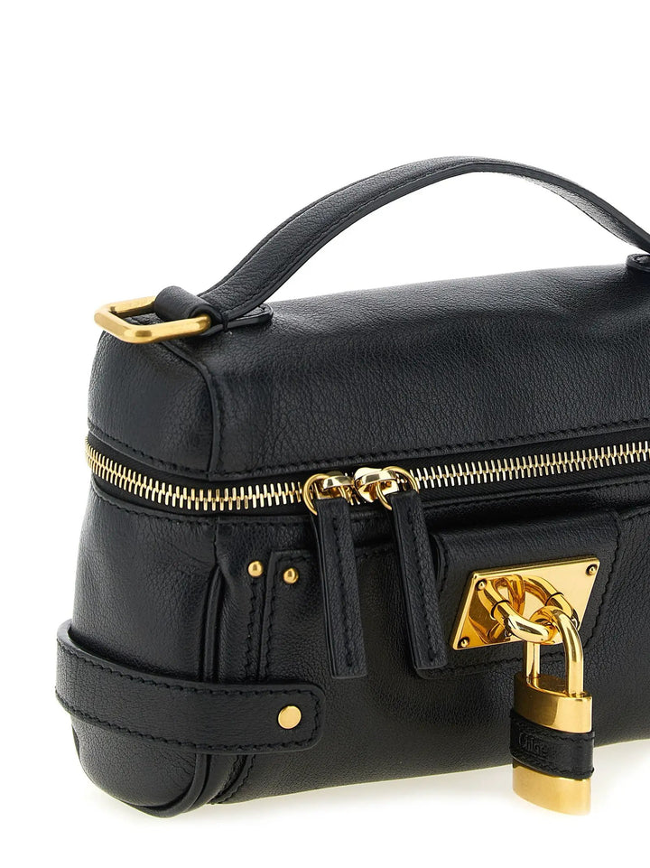 Chloé Sample Sale | Chloé Black Buffalo Leather Shoulder Bag - | Designer outlet
