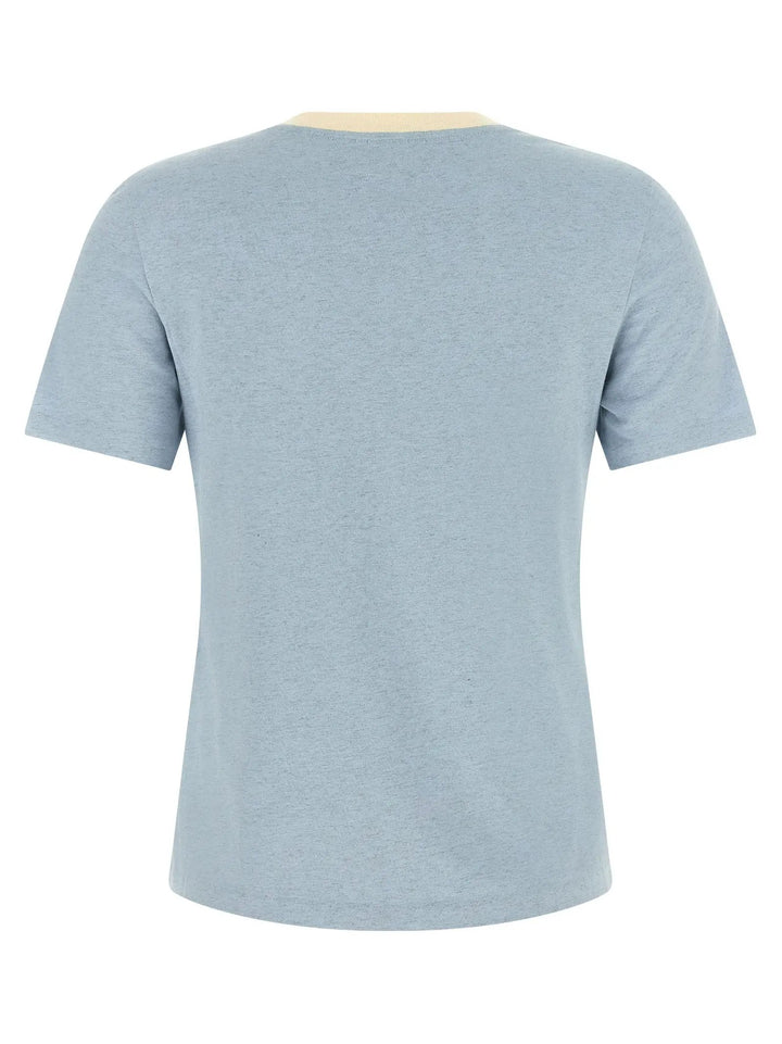 Chloé Sample Sale | Chloé Blue Cotton T-Shirt - | Designer outlet