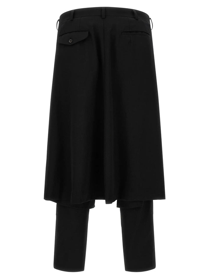 Comme Des Garçons Sample Sale | Comme Des Garçons Black Wool Dress Pants - | Designer outlet
