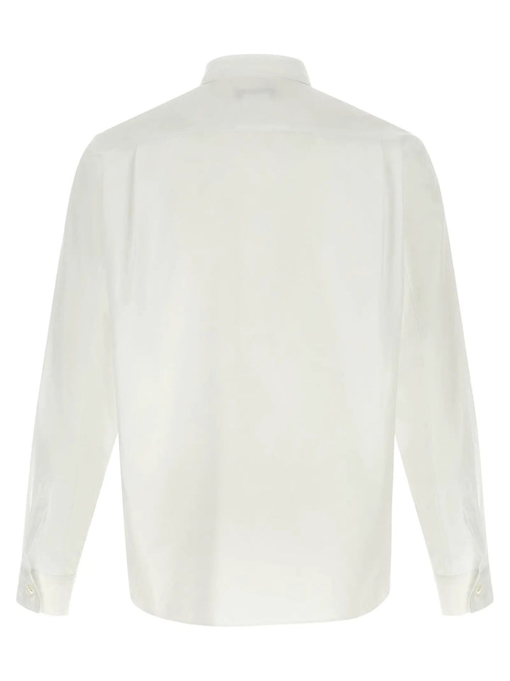 Comme Des Garçons Sample Sale | Comme Des Garçons White Cotton Blouse - | Designer outlet