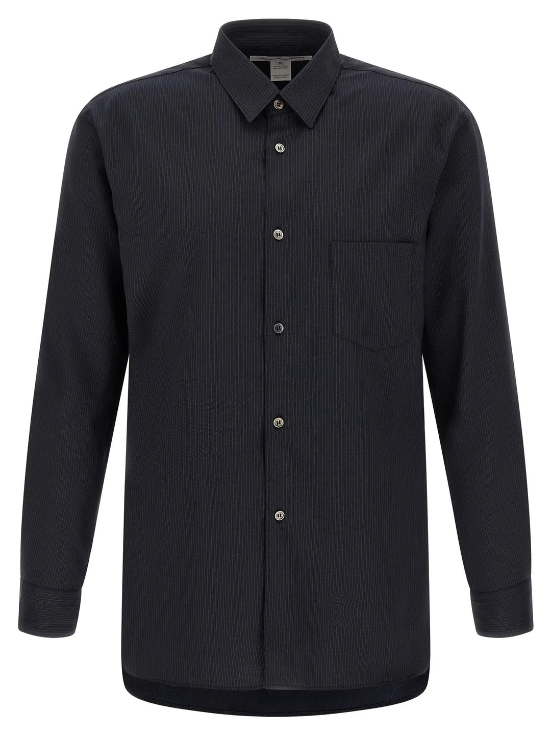 Comme Des Garçons Sample Sale | Comme Des Garçons Blue Polyester Blouse - | Designer outlet