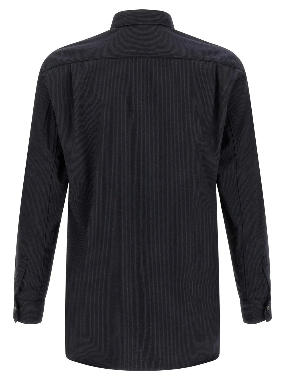 Comme Des Garçons Sample Sale | Comme Des Garçons Blue Polyester Blouse - | Designer outlet