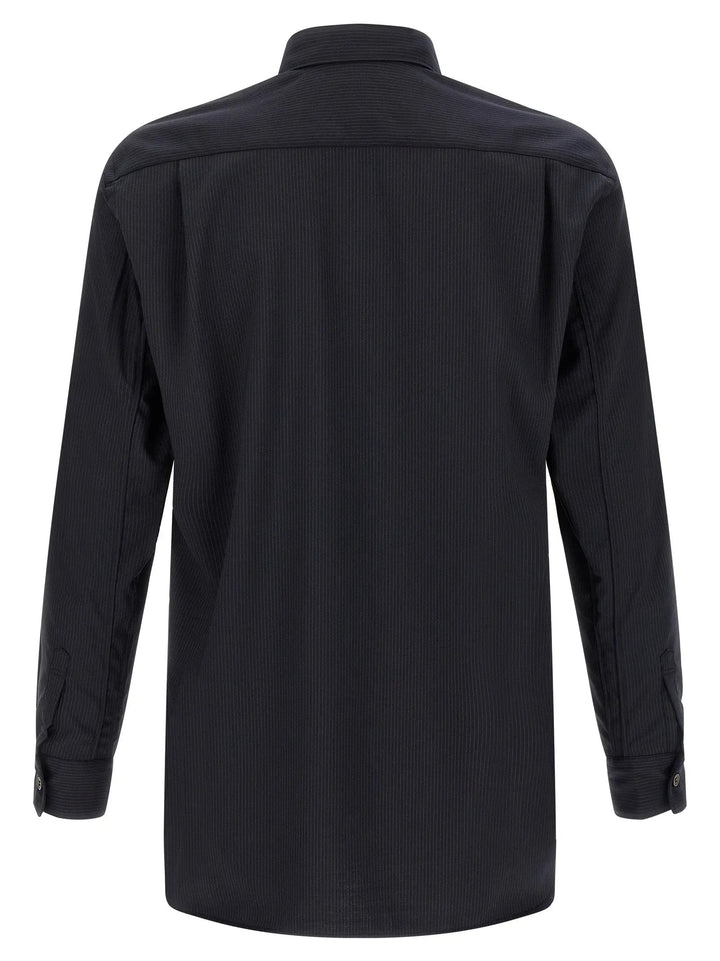 Comme Des Garçons Sample Sale | Comme Des Garçons Blue Polyester Blouse - | Designer outlet
