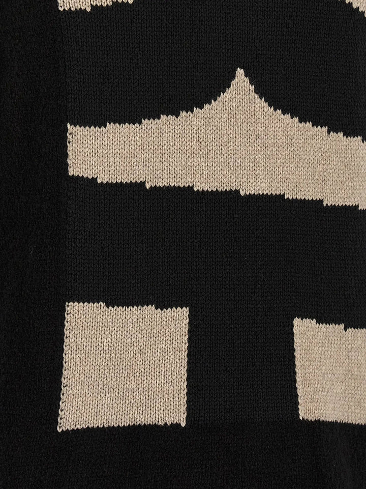 Comme Des Garçons Sample Sale | Comme Des Garçons Black Polyester Cardigan - | Designer outlet