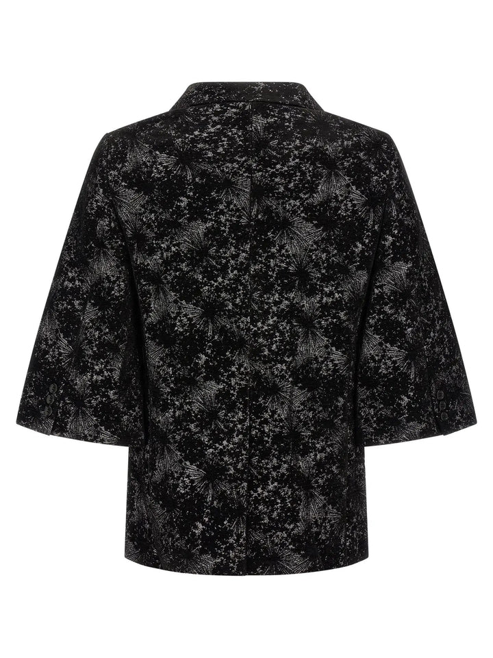 Comme Des Garçons Sample Sale | Comme Des Garçons Black Polyester Blazer - | Designer outlet
