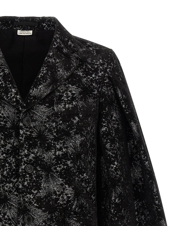 Comme Des Garçons Sample Sale | Comme Des Garçons Black Polyester Blazer - | Designer outlet