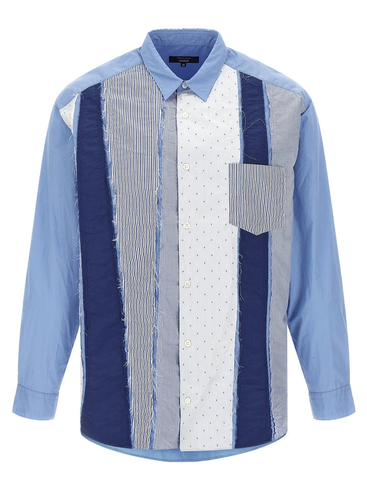 Comme Des Garçons Sample Sale | Comme Des Garçons Blue Cotton Blouse - | Designer outlet