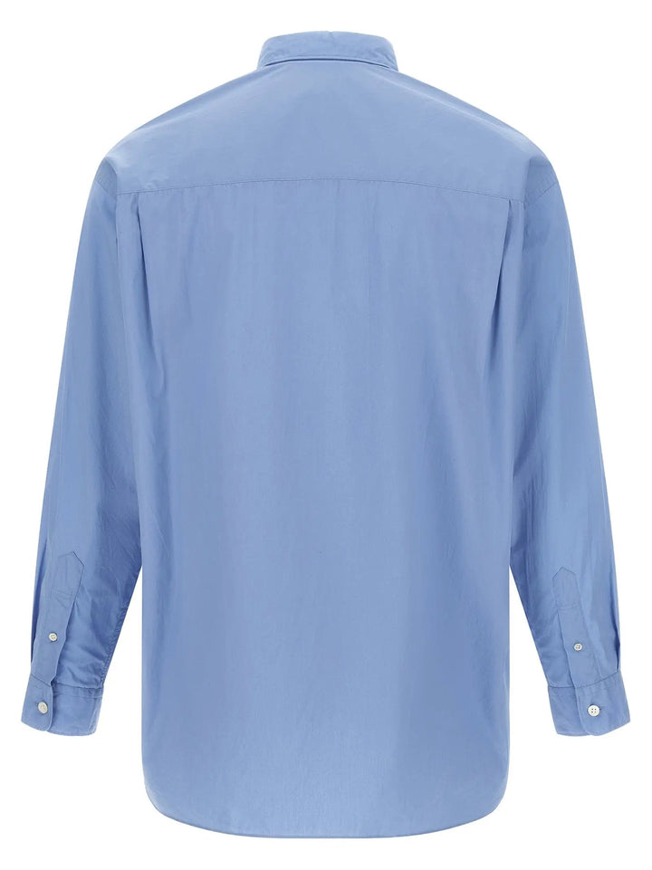 Comme Des Garçons Sample Sale | Comme Des Garçons Blue Cotton Blouse - | Designer outlet