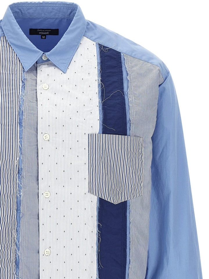 Comme Des Garçons Sample Sale | Comme Des Garçons Blue Cotton Blouse - | Designer outlet