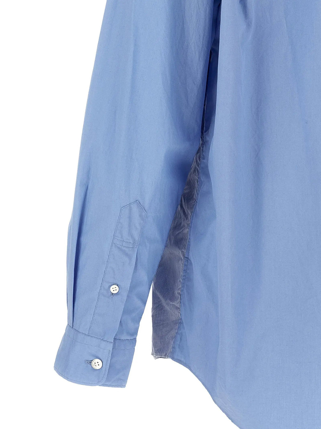 Comme Des Garçons Sample Sale | Comme Des Garçons Blue Cotton Blouse - | Designer outlet