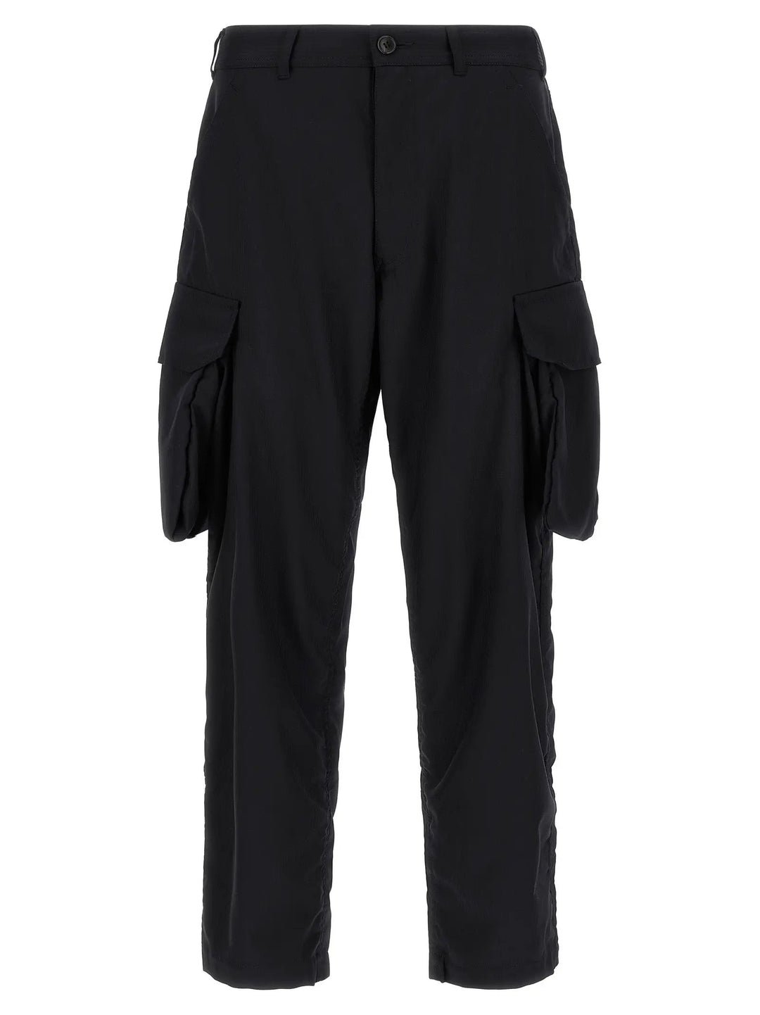 Comme Des Garçons Sample Sale | Comme Des Garçons Blue Polyester Cargo Pants - | Designer outlet